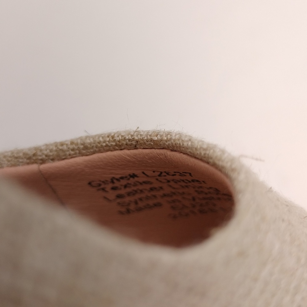 J. Crew Seville Espadrille Wedges In Metallic Canvas - Picture 11 of 11